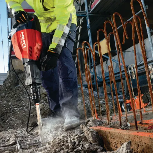 Młoty dłutujące i wyburzeniowe